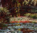 The Bridge over the Water Lily Pond Claude Monet Impressionism Flowers